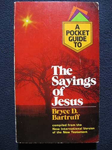 A Pocket Guide to the Sayings of Jesus